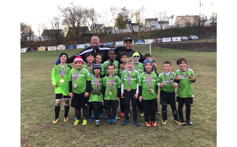 2017 South Bergen U10 Boys Tournament Winners!