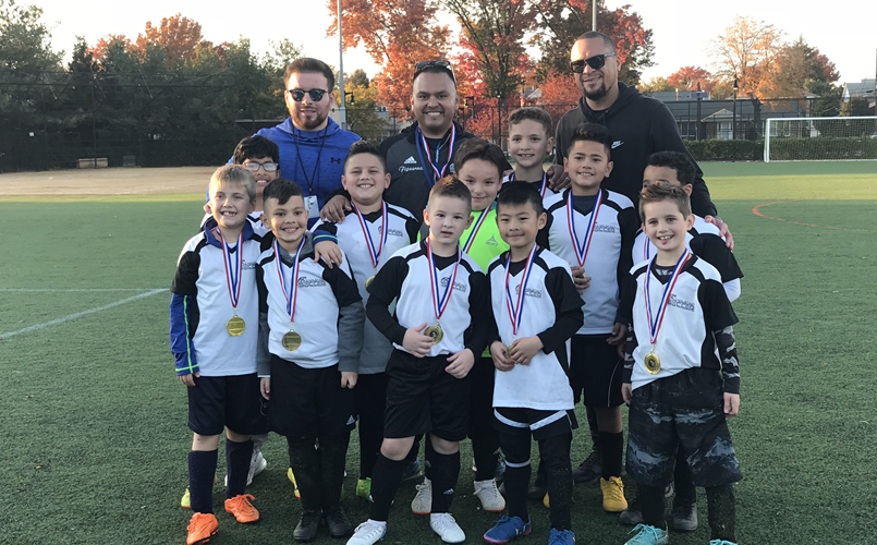 2018 South Bergen U10 Boys Tournament Winners!